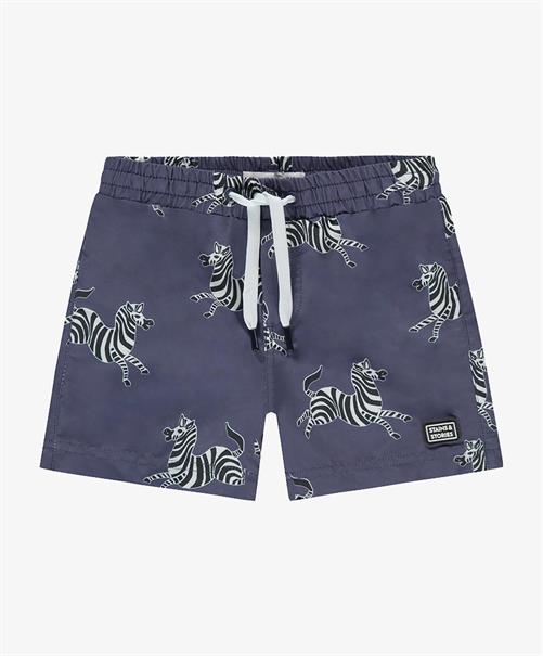 Stains & Stories Zwemshort Allover Zebra Print