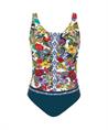 Sunflair Badpak Bloemenprint