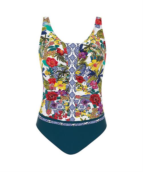 Sunflair Badpak Bloemenprint