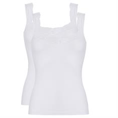 ten Cate Lace Top Basic 2-Pack Wit