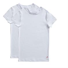 ten Cate T-shirt Boys Basic 2-Pack Wit